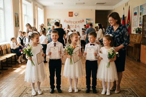 Выпускной 4 класса — песня в подарок